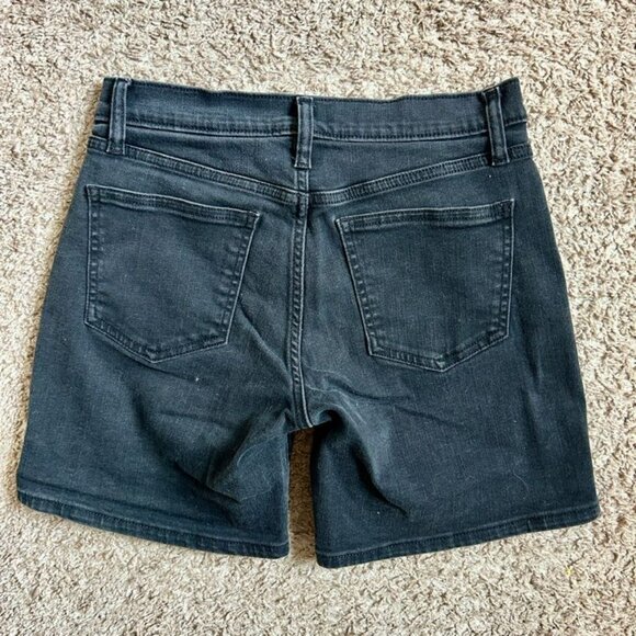 Womens' GAP Black Denim Mid-Rise Shorts - 5" Inseam I Size 28 - Picture 4 of 4
